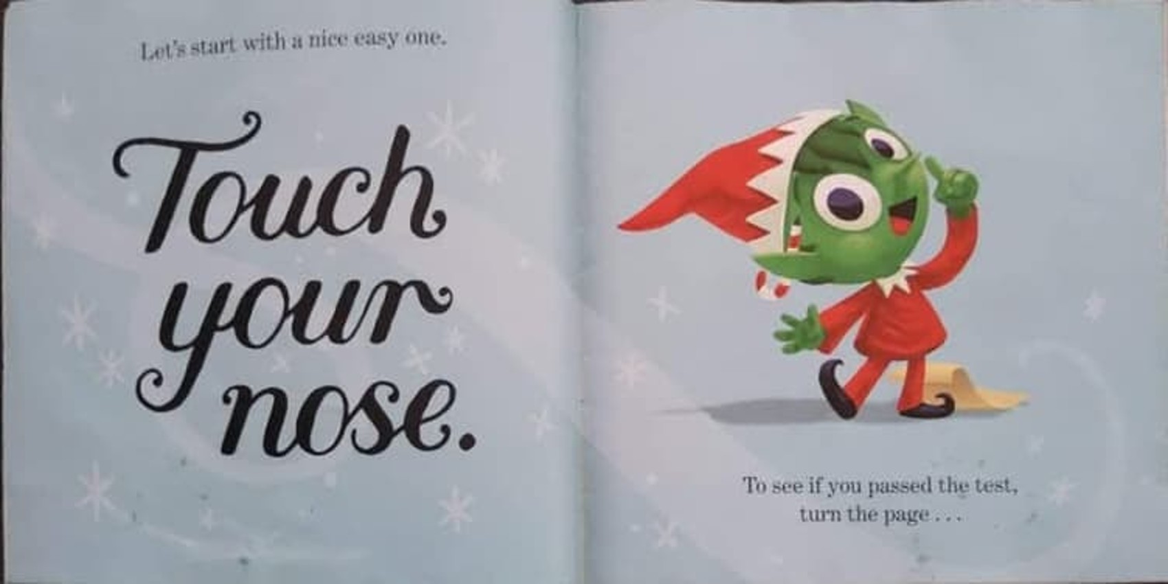 หนังสือนิทานปกอ่อน** 🍓🍓THERE'S AN ELF IN YOUR BOOK