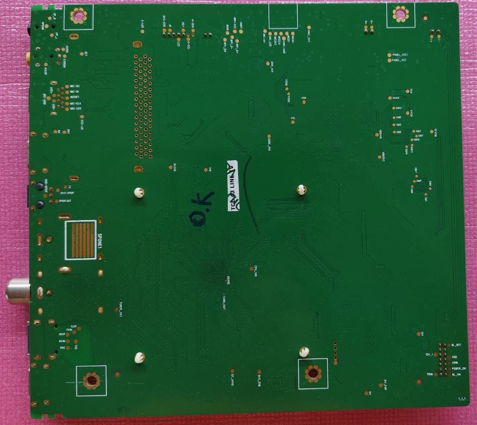 เมนบอร์ดทีวีทีซีแอล TCL อะไหล่แท้#มือสองพร้อมใช้งาน ใช้กับรุ่น 43LINETV พาร์ท40-RT51T2-MAA2HG