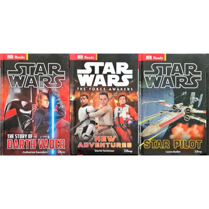 หนังสือ ภาษาอังกฤษ สตาร์วอลส์ DISNEY DK READS STARWARS /ใหม่