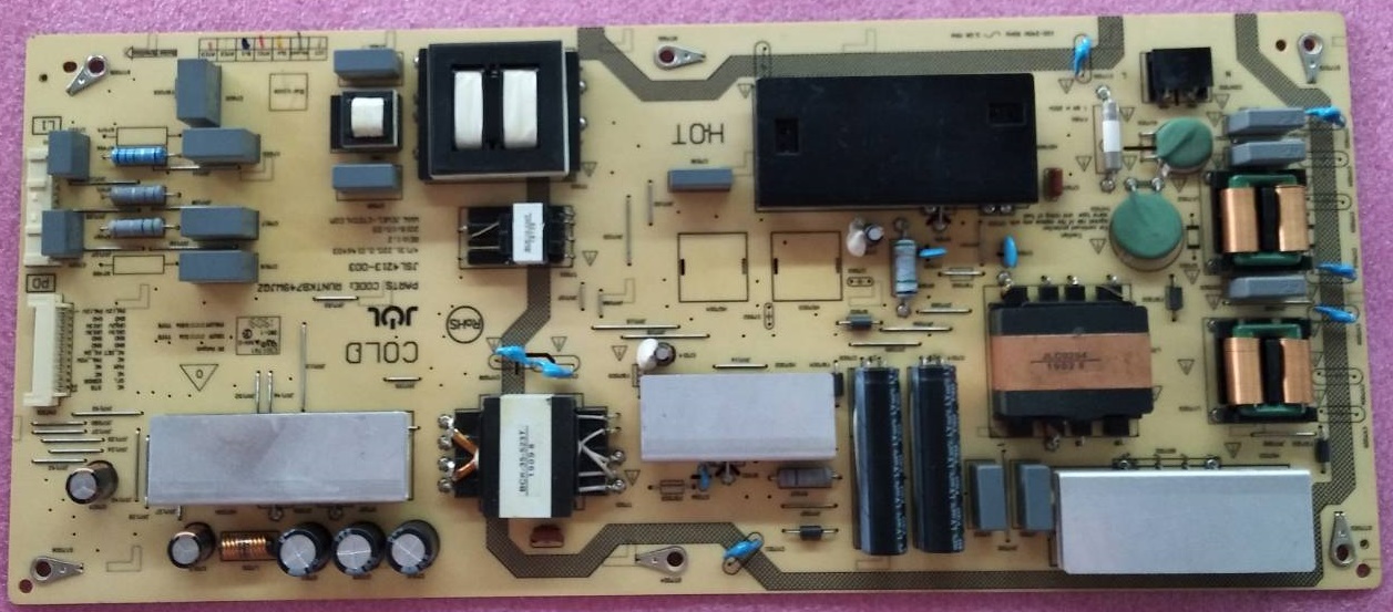 ซัพพลายทีวี ชาร์ป ของแท้มือสองถอดจากเครื่อง รุ่น4T-C70AL1X พาร์ทRUNTKB749WJQZ