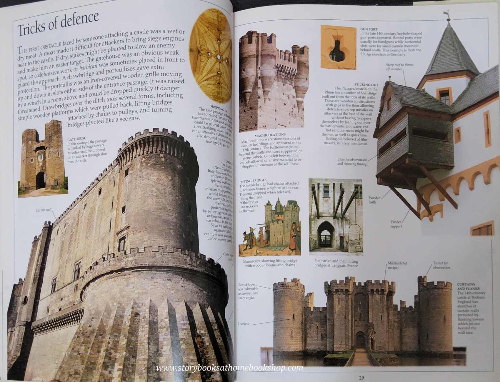 KNOWLEDGE BOOK** ♥️DK EYEWITNESS GUIDES:CASTLE