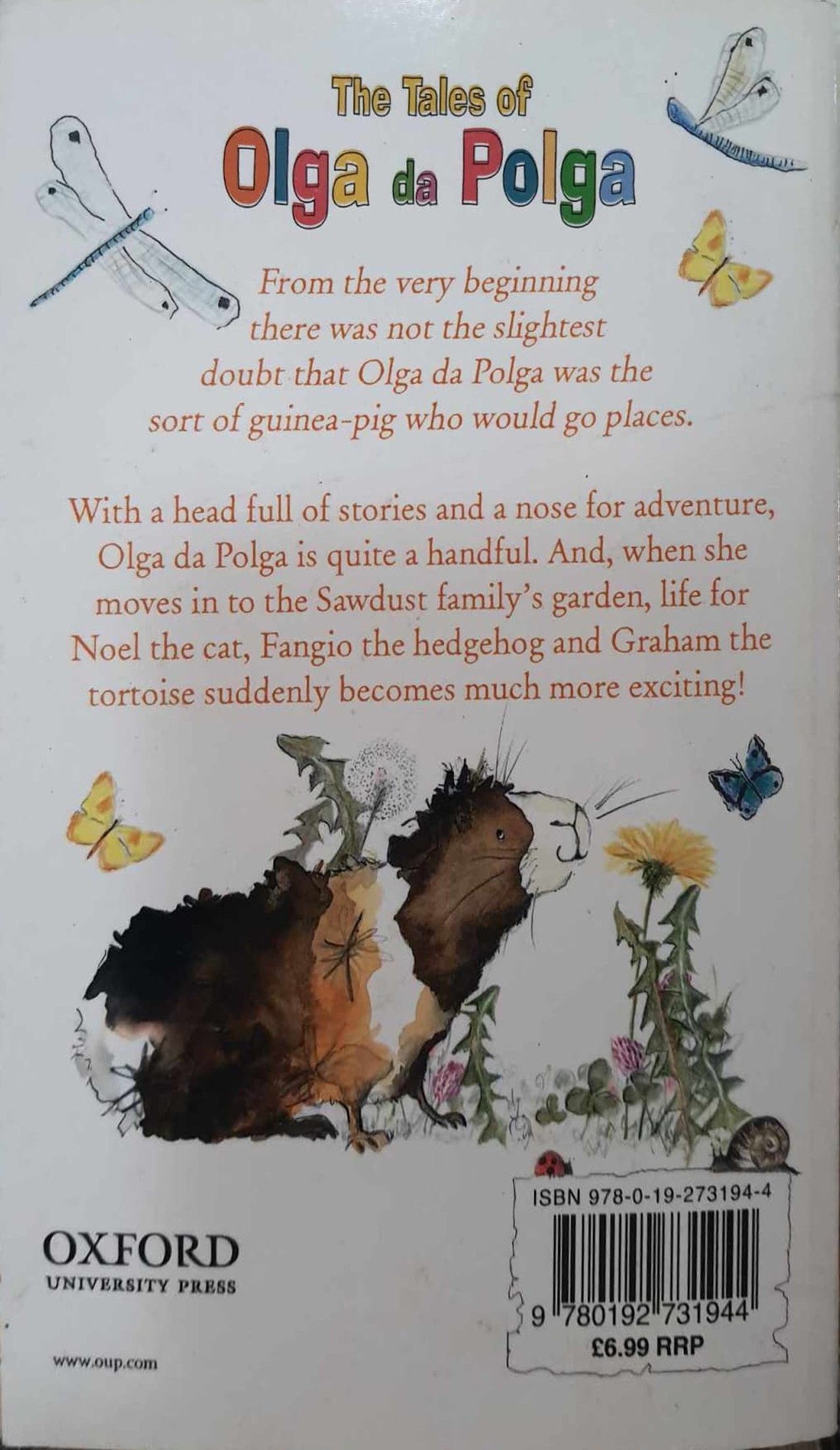 วรรณกรรมเยาวชน** **หนังสือนิทานปกอ่อน** 🍅🍓THE TALES OF OLGA DA POLGA: A LITTLE GUINEA-PIG AND HER BIG ADVENTURES! BY MICHAEL BOND