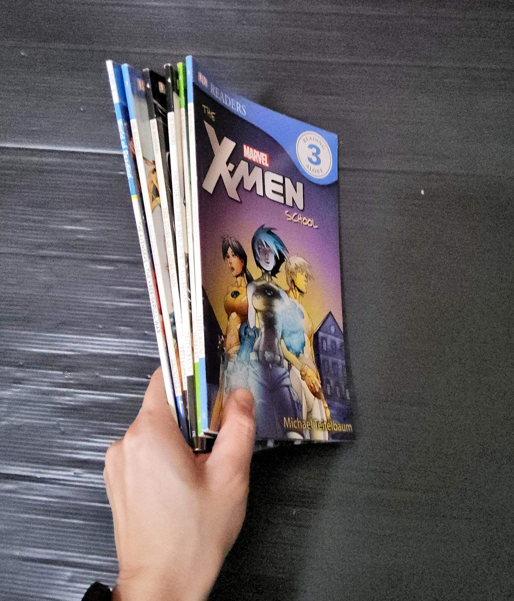 [set]ENGLISH BOOK หนังสือภาษาอังกฤษ มาร์เวล DK READERS LEVEL 1-4 MARVEL