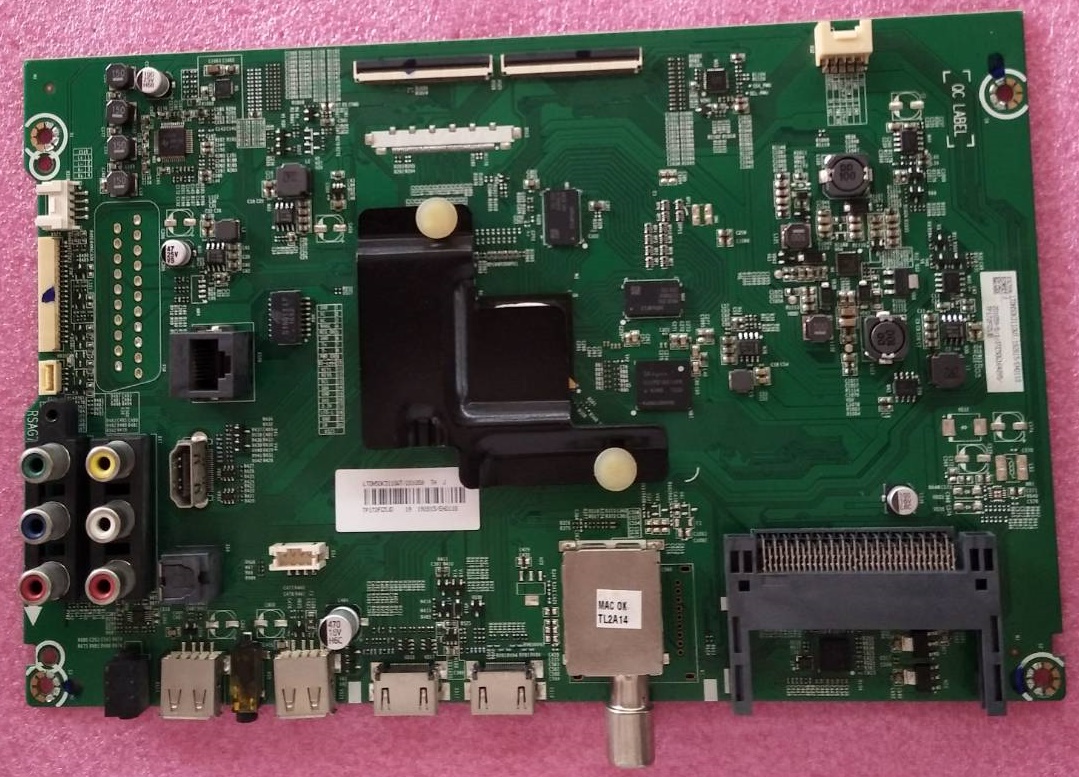 เมนบอร์ดทีวีไฮเซน HISENSE มือสองพร้อมใช้งาน รุ่น50K3110WT พาร์ทRSAG72820.65268ROH เบอร์จอT500HVN07.5