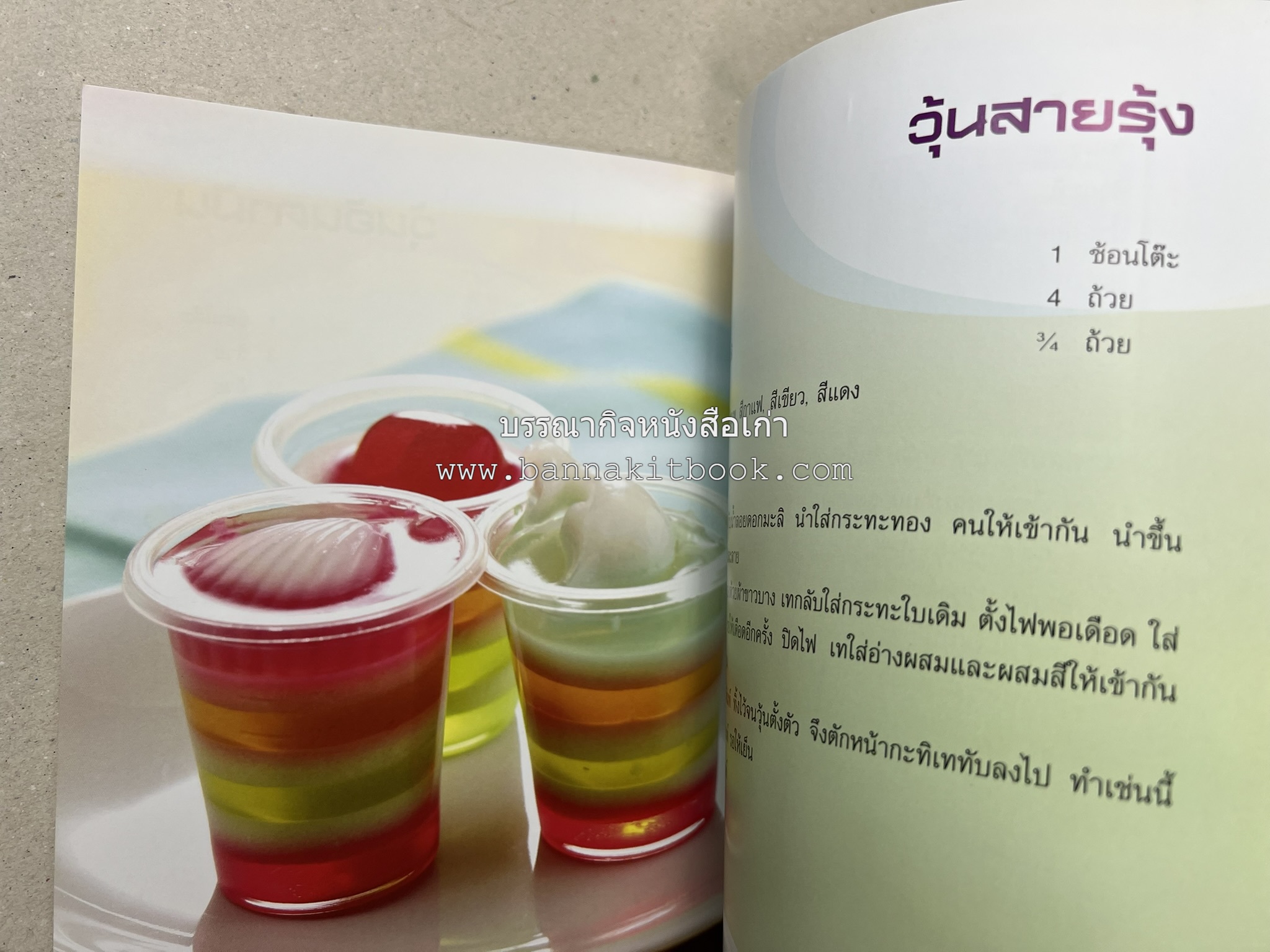 วุ้นหลากสไตล์ โดย : อ.ธนศักดิ์ ตั้งทองจิตร.