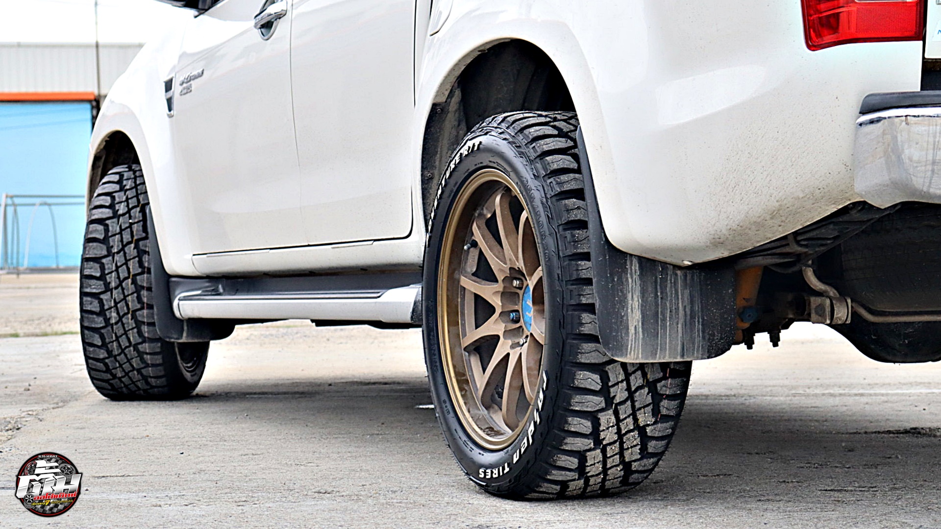 ISUZU Hi-Lander เปลี่ยนยาง Raiden Tires Adventure R/T 265/50R20 111T