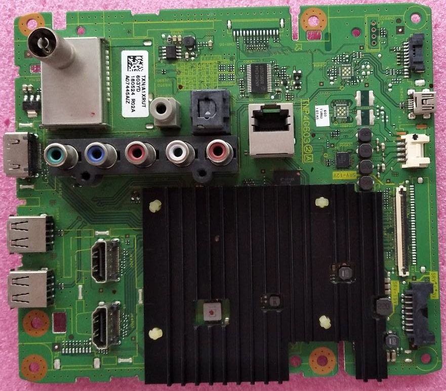 เมนบอร์ดทีวี Panasonic พานาโซนิค ของแท้มือสองถอดจากเครื่อง ใช้กับรุ่น TH-49ES630T พาร์ทบอร์ด TNP4G603