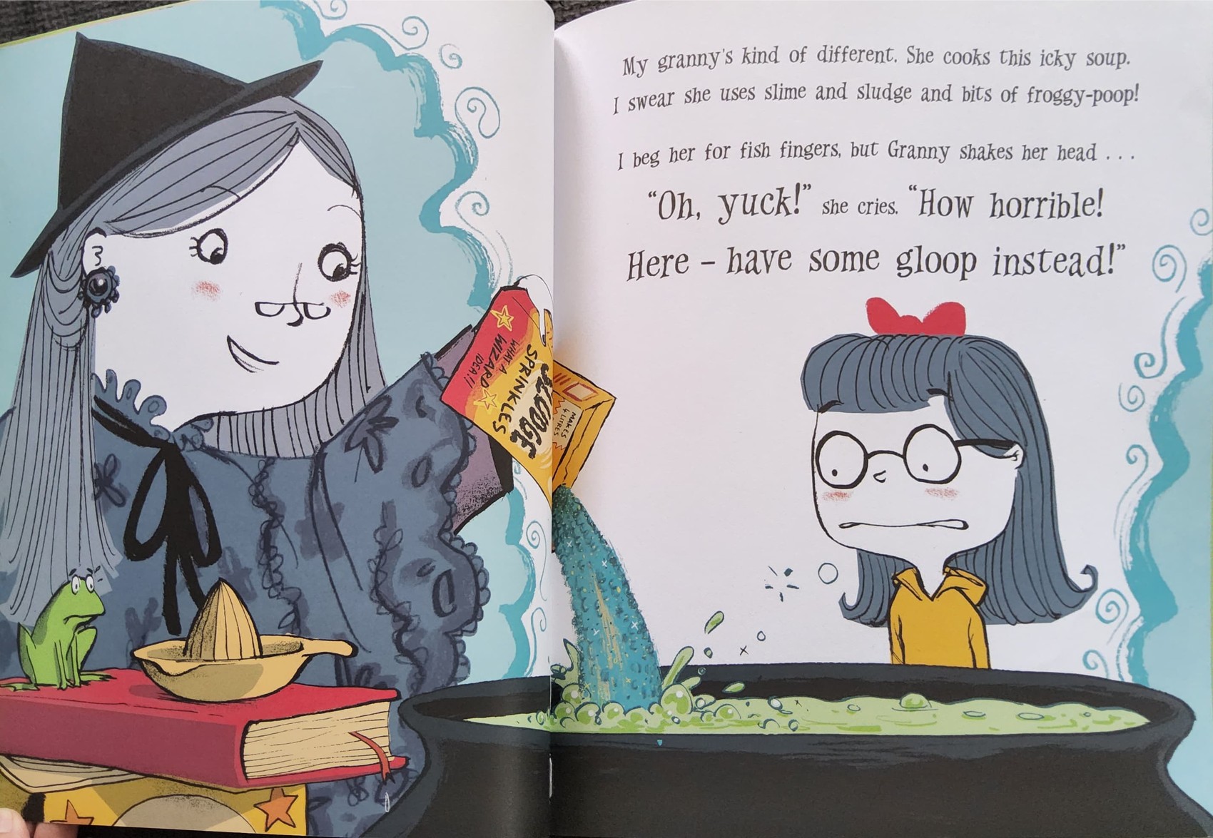 หนังสือนิทานปกอ่อน** ♥️HUBBLE BUBBLE GRANNY TROUBLE BY TRACEY CORDEROY AND JOE BERGER