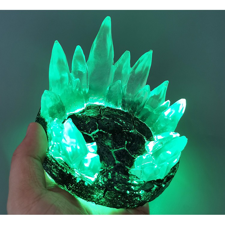 GK Resin Diorama Effect งานเรซิ่น ฐานเอฟเฟค ฉากพื้นอิฐเอฟเฟคผลึกแสง (มีไฟ)(สายเสียบUSB)