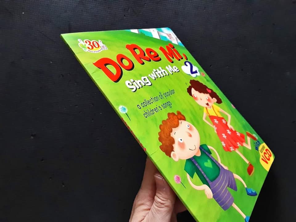 หนังสือนิทานปกอ่อน** 🍓🍓Do Re Mi Sing with me 2 with karaoke CD