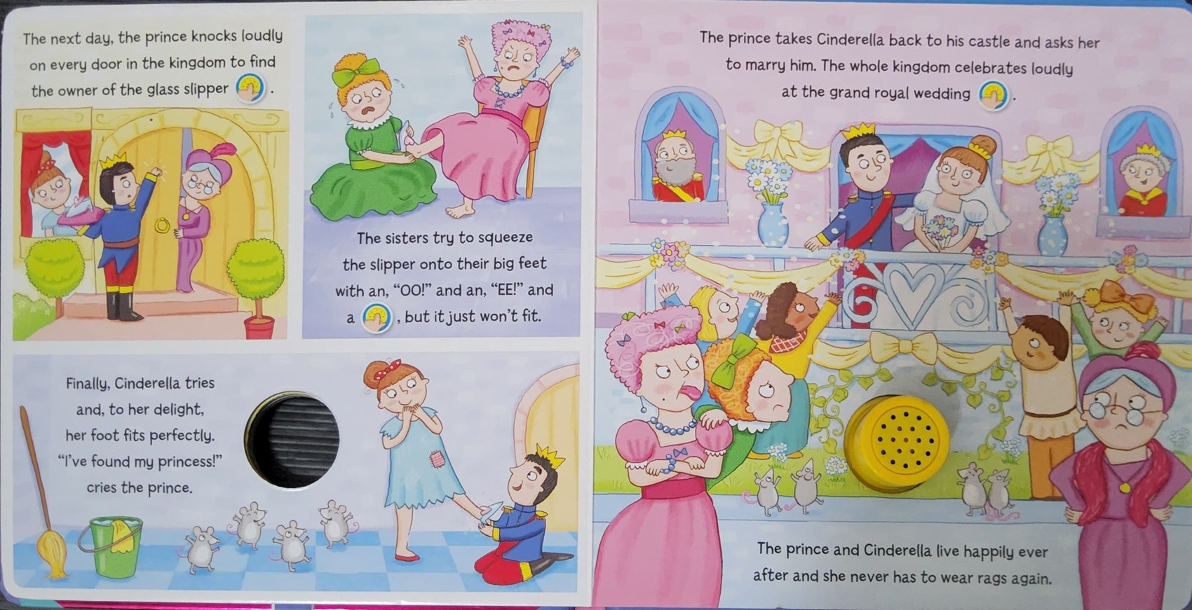 SOUND BOARD BOOK** ♥️CINDERELLA