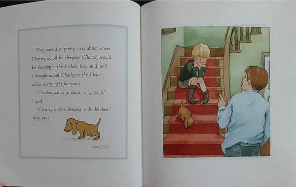 หนังสือนิทานปกอ่อน** 🍓🍓 CHARLEY'S FIRST NIGHT BY AMY HEST.HELEN OXENBURY