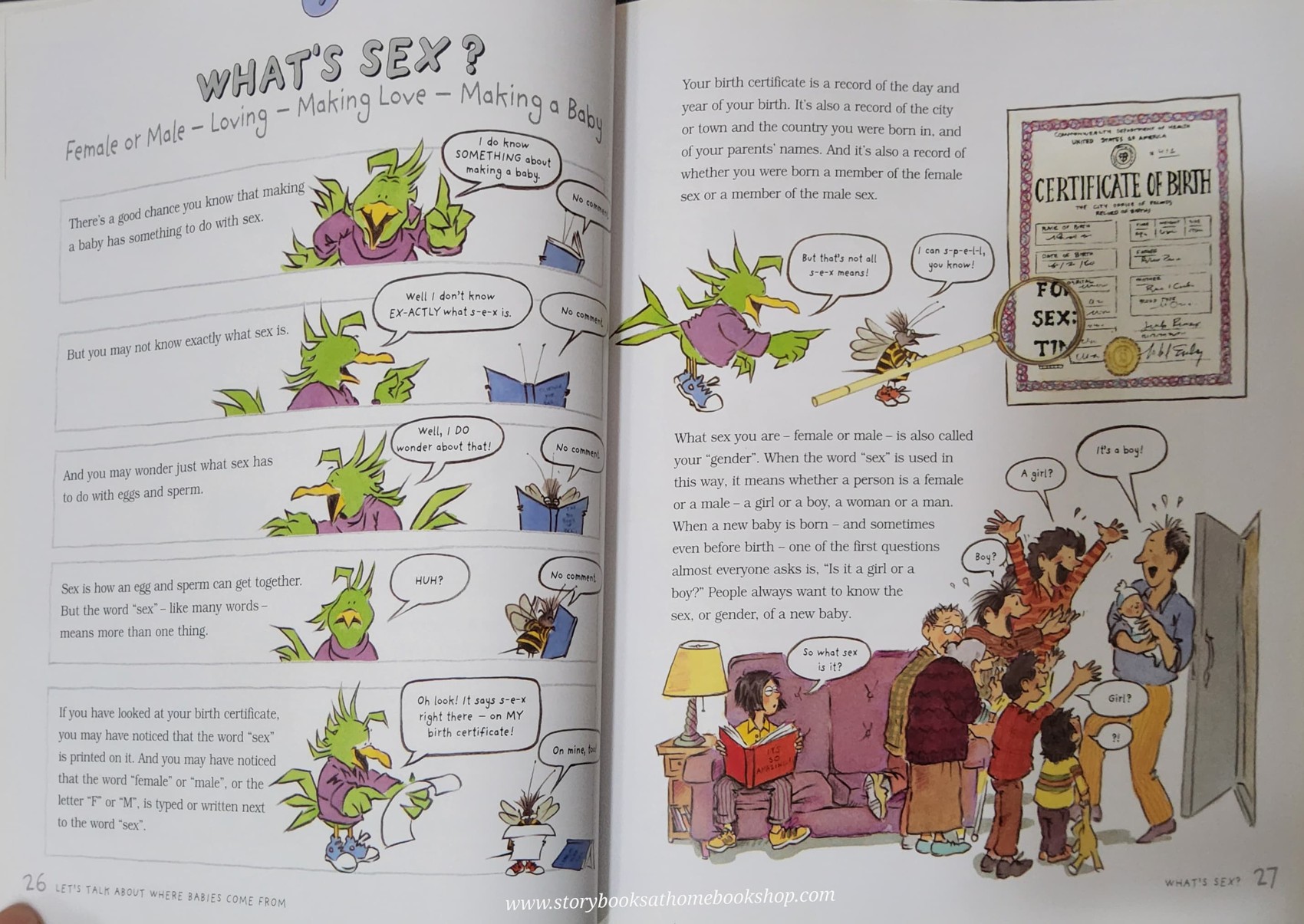 Knowledge Book ** ð
ðLET'S TALK ABOUT WHERE BABIES COME FROM