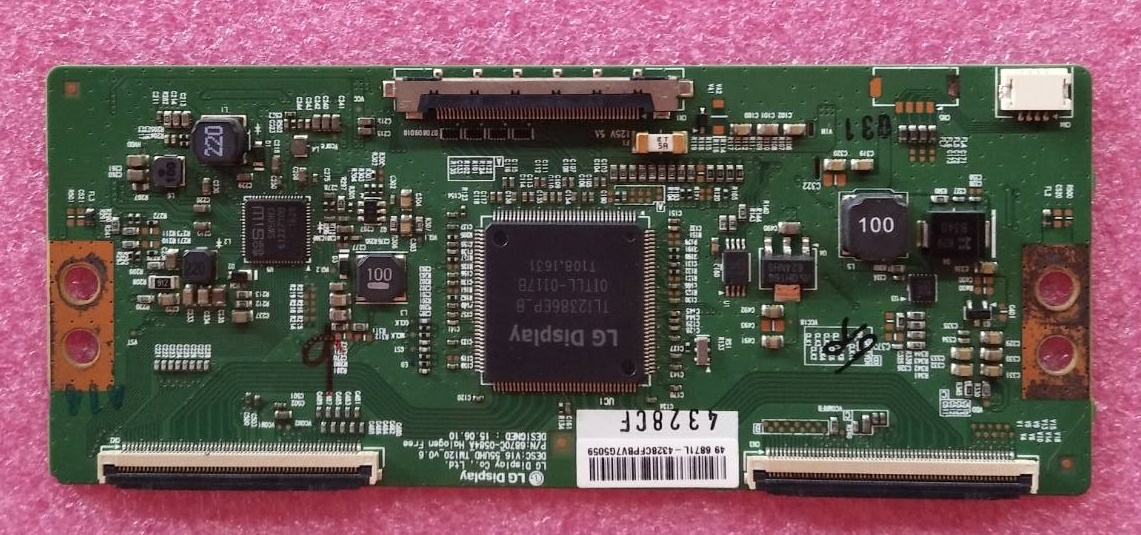 T-CON Panasonic (พานาโซนิค) ของแท้ถอดจากเครื่อง ใช้กับรุ่น TH-49DX400T พาร์ทบอร์ด 6870C-0584A