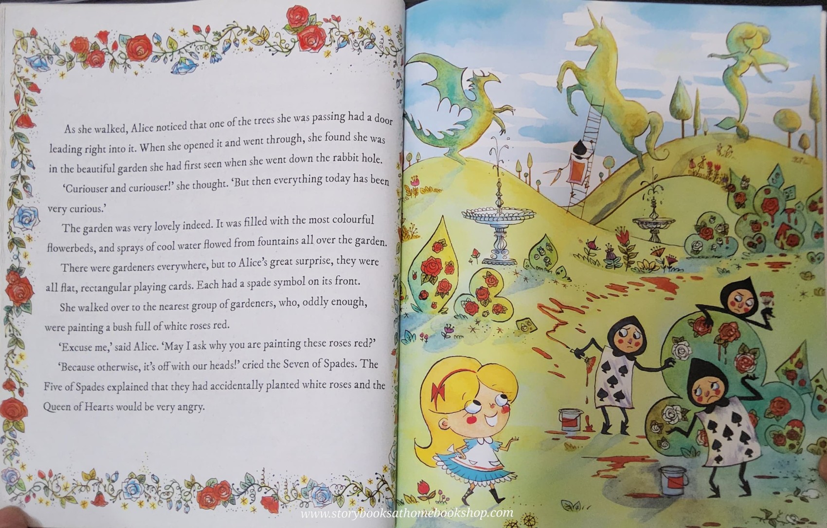 หนังสือนิทานปกอ่อน** 🍅🍅ALICE IN WONDERLAND BY LEWIS CARROLL