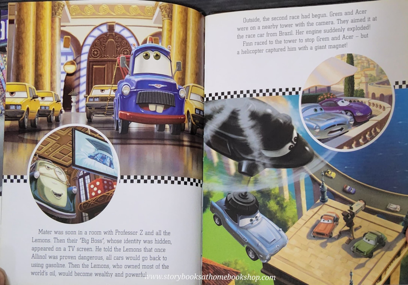 หนังสือนิทานปกแข็ง** 🍅🍅DISNEY PIXAR CARS2