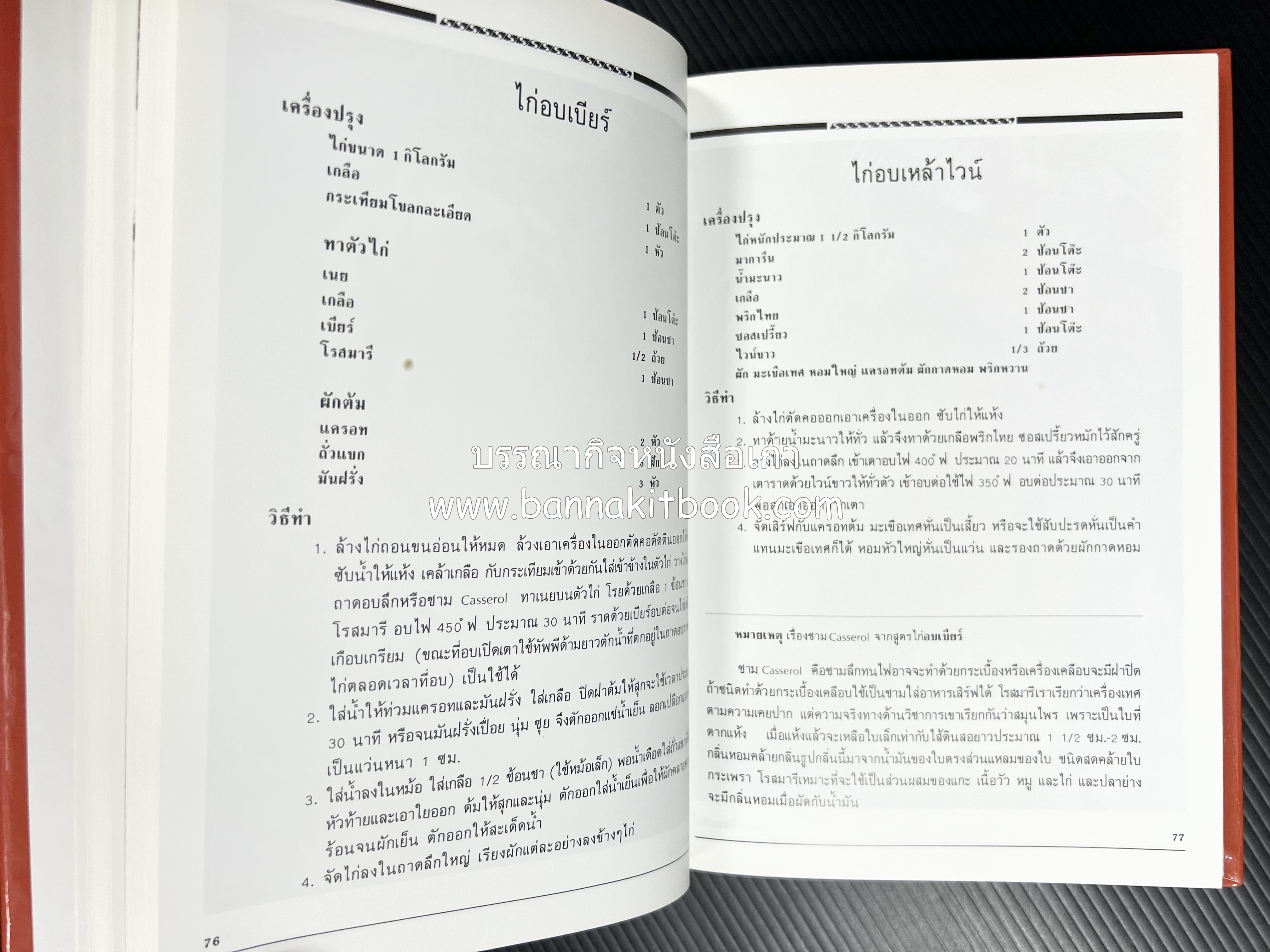 อาหารเตาอบ โดย : อาจารย์ศรีสมร คงพันธุ์ และอัจฉรา ชินาลัย.