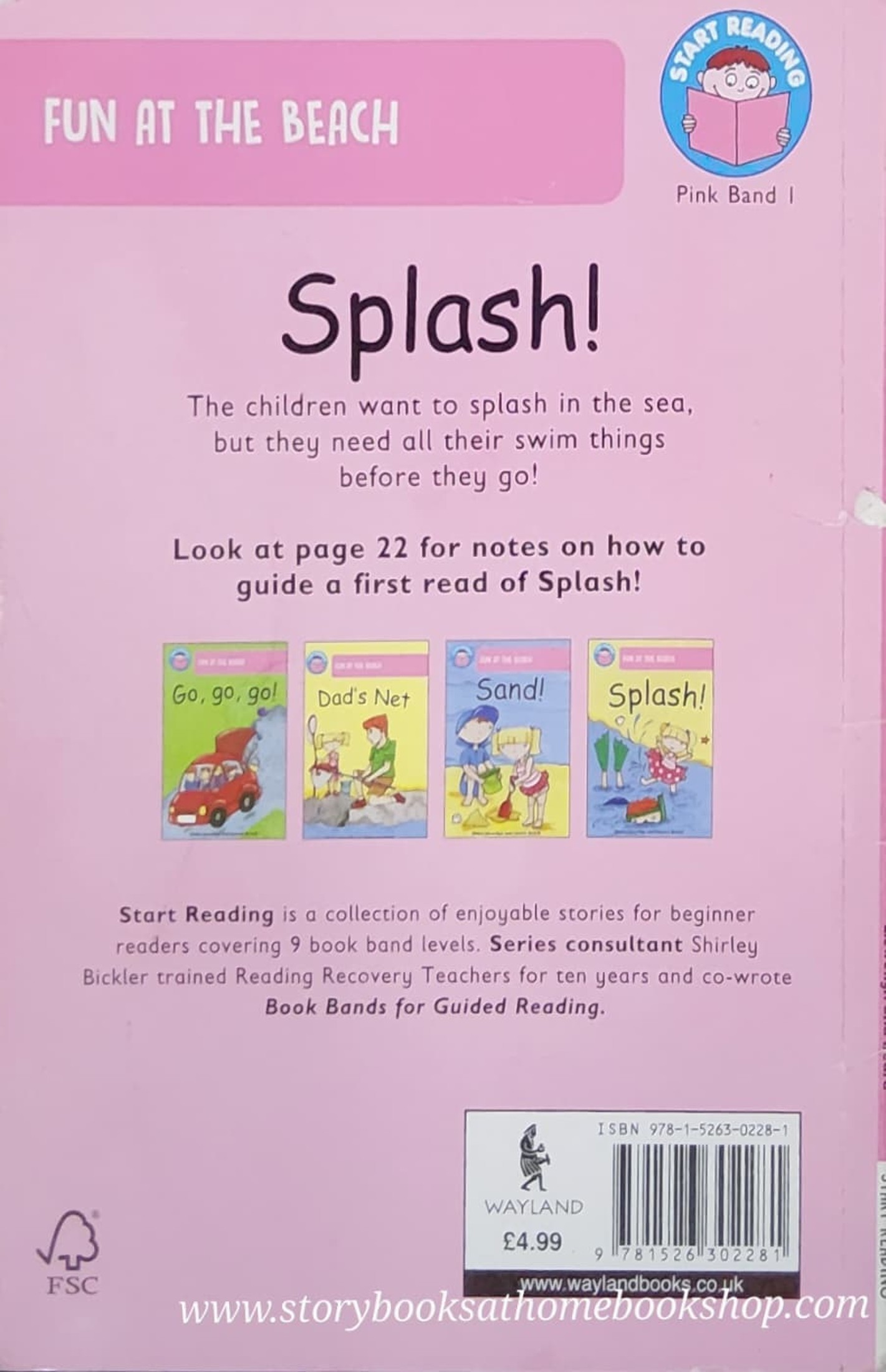 หนังสือนิทานปกอ่อน** ♥️START READING:PIP'S PETS: FUN AT THE BEACH: SPLASH!