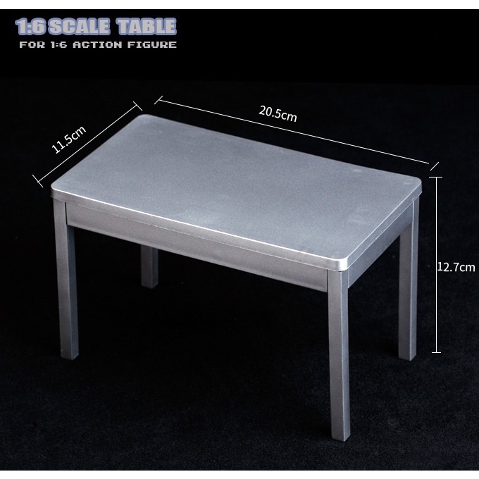 โต๊ะทหาร อุปกรณ์เสริมประกอบฉาก ฟิกเกอร์ โมเดล 12นิ้ว สเกล1/6 military Table Figure Model 12inch 1/6 scale