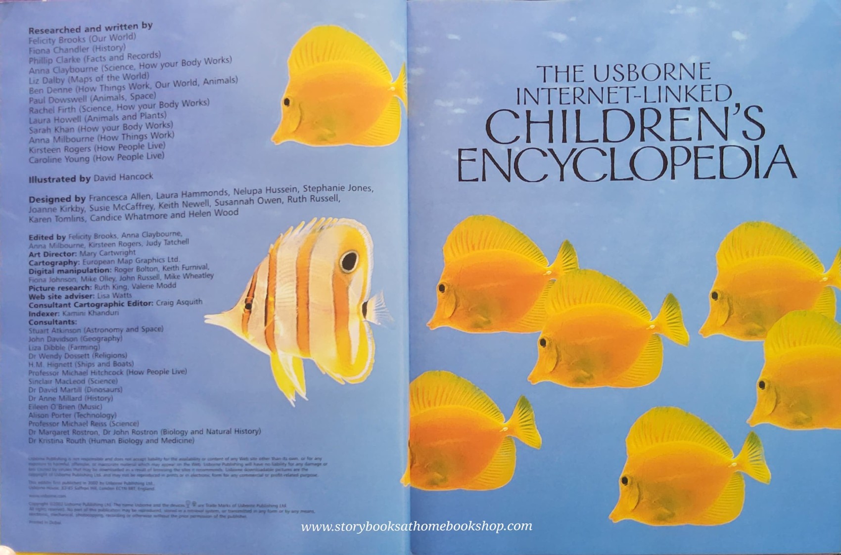 KNOWLEDGE BOOK ** 🍅🍅 THE USBORNE INTERNER-LINKED CHILDREN'S ENCYCLOPEDIA