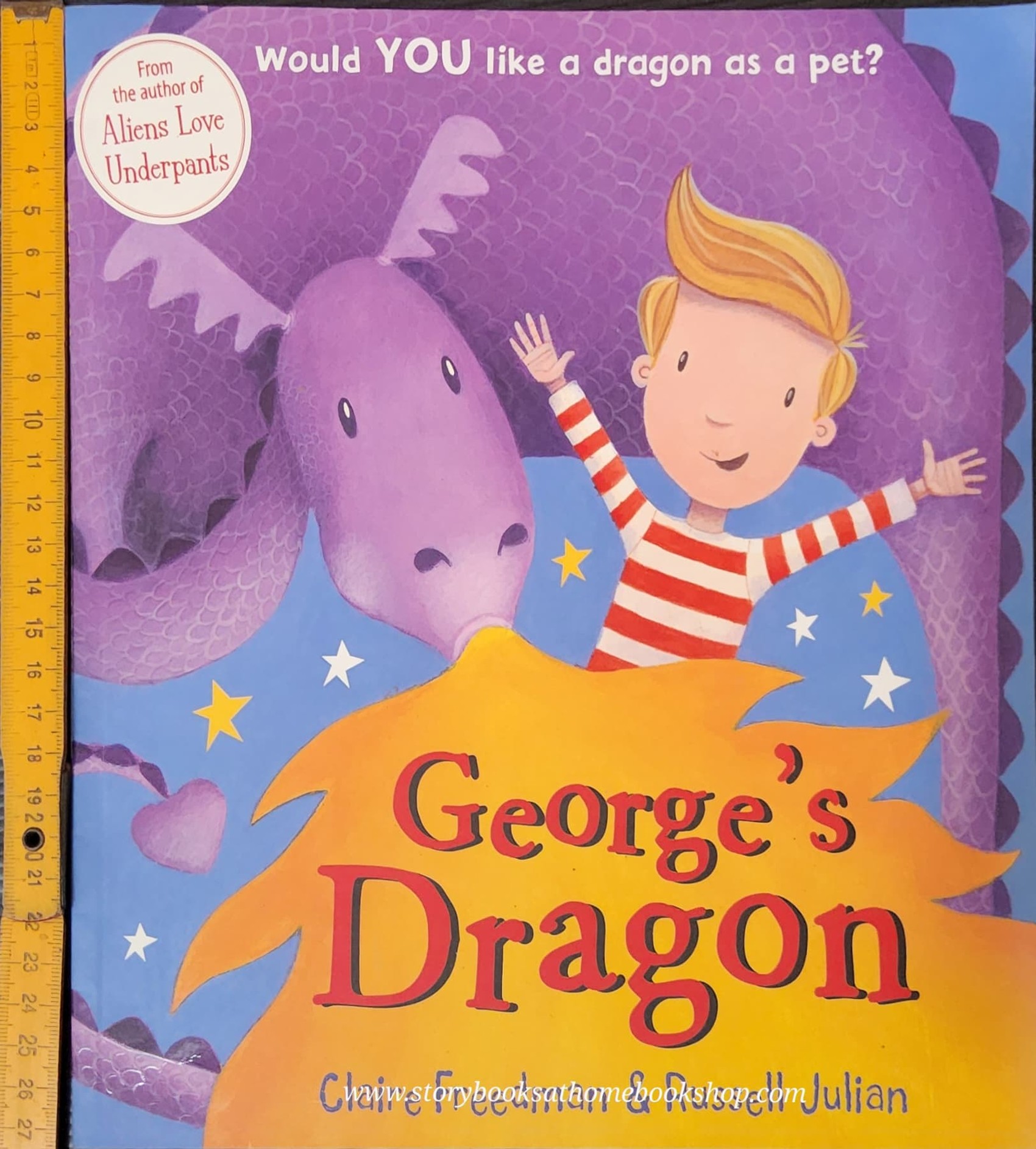 หนังสือนิทานปกอ่อน** 🍅GEORGE'S DRAGON BY CLAIRE FREEDMAN.RUSSELL JULIAN