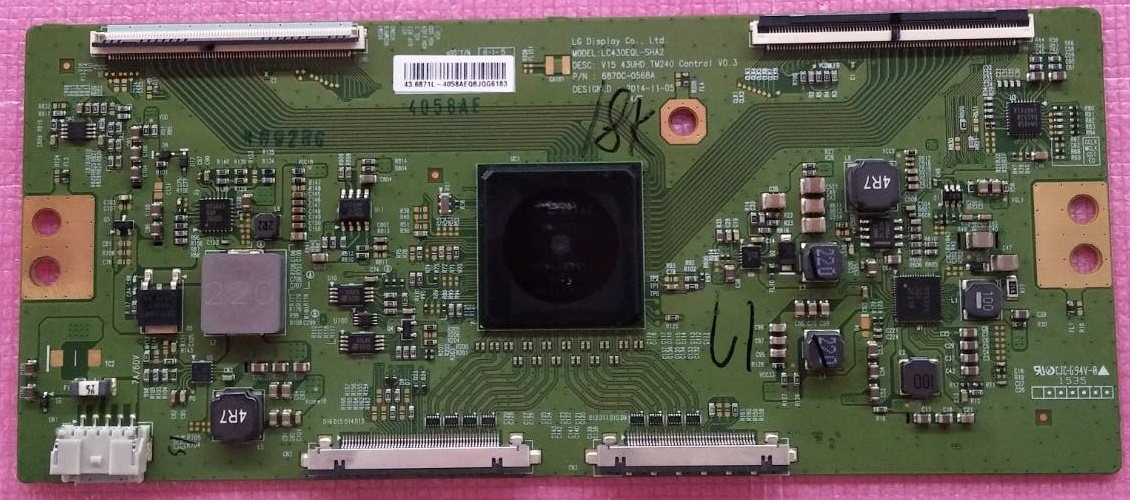 ทีคอน SONY(โซนี่) อะไหล่แท้/มือสองพร้อมใช้งาน ใช้กับรุ่น KD-43X8300C พาร์ท3870C-0568A