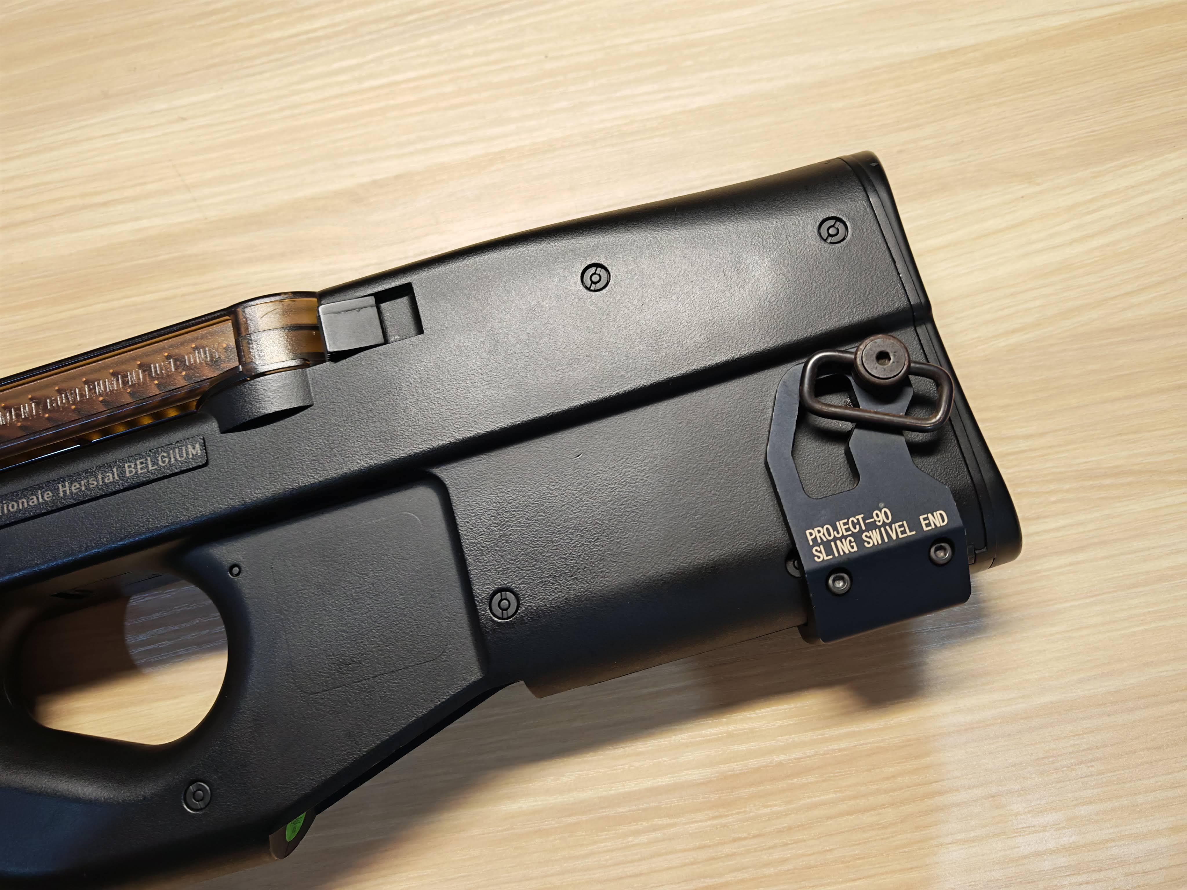 Double Bell 810 P90 แต่งภายใน AEG BB Gun บีบีกัน Airsoft Gun ปืนอัดลม ปืนยาวไฟฟ้า มือสอง