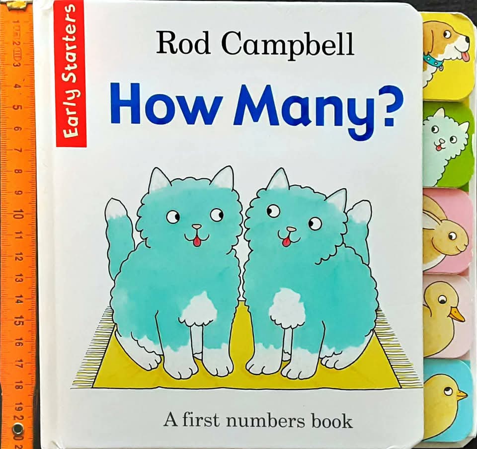 BOARD BOOK** 🍅🍓How Many ?by Rod Campbell