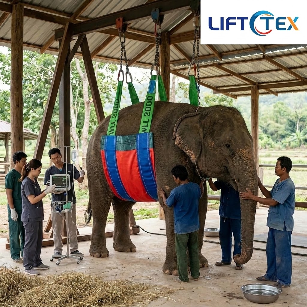 สลิงอุ้ม สลิงเปล สลิงหน้ากว้าง Extra Wide Sling LIFTTEX