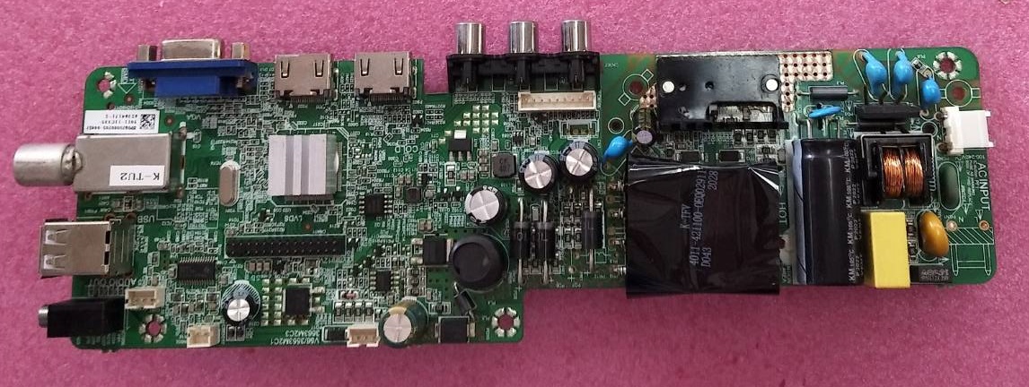 เมนบอร์ดทีวีชาร์ป (Mainboard TV SHARP) ของแท้ถอดจากเครื่อง ใช้กับรุ่น 2T-C32CC1X