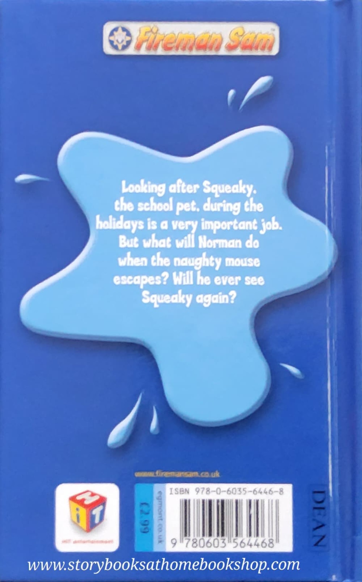 หนังสือนิทานปกแข็ง** 🍅FIREMAN SAM:TROUBLE AND SQUEAK