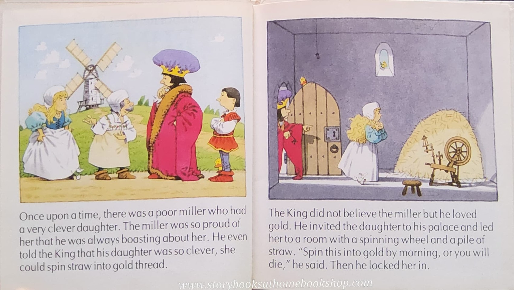 หนังสือนิทานปกแข็ง** 🍅🍅USBORNE FIRST STORIES RUMPEL STILTSKIN