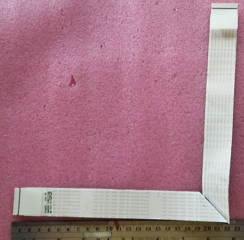 สายแพทีวี ซัมซุง SAMSUNG ของแท้มือสองถอดจากเครื่อง พาร์ทBN96-36273Q BN96-36273P รุ่นUA40J5200 UA48J5200