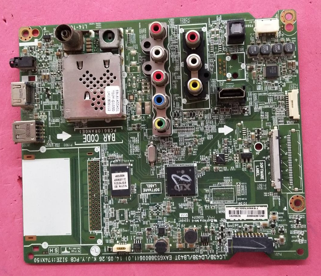 เมนบอร์ดทีวี แอลจี(LG) ของแท้ถอดจากเครื่อง รุ่น 49LB551T