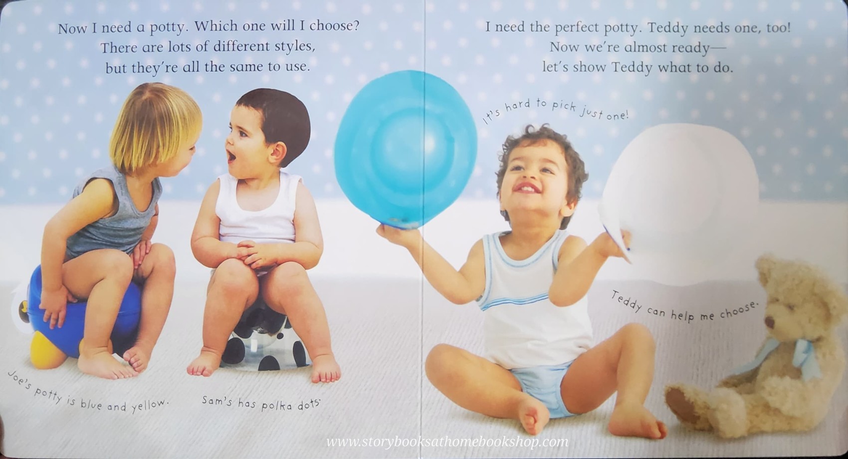 BOARD BOOK** ♥️BIG BOYS USE THE POTTY!