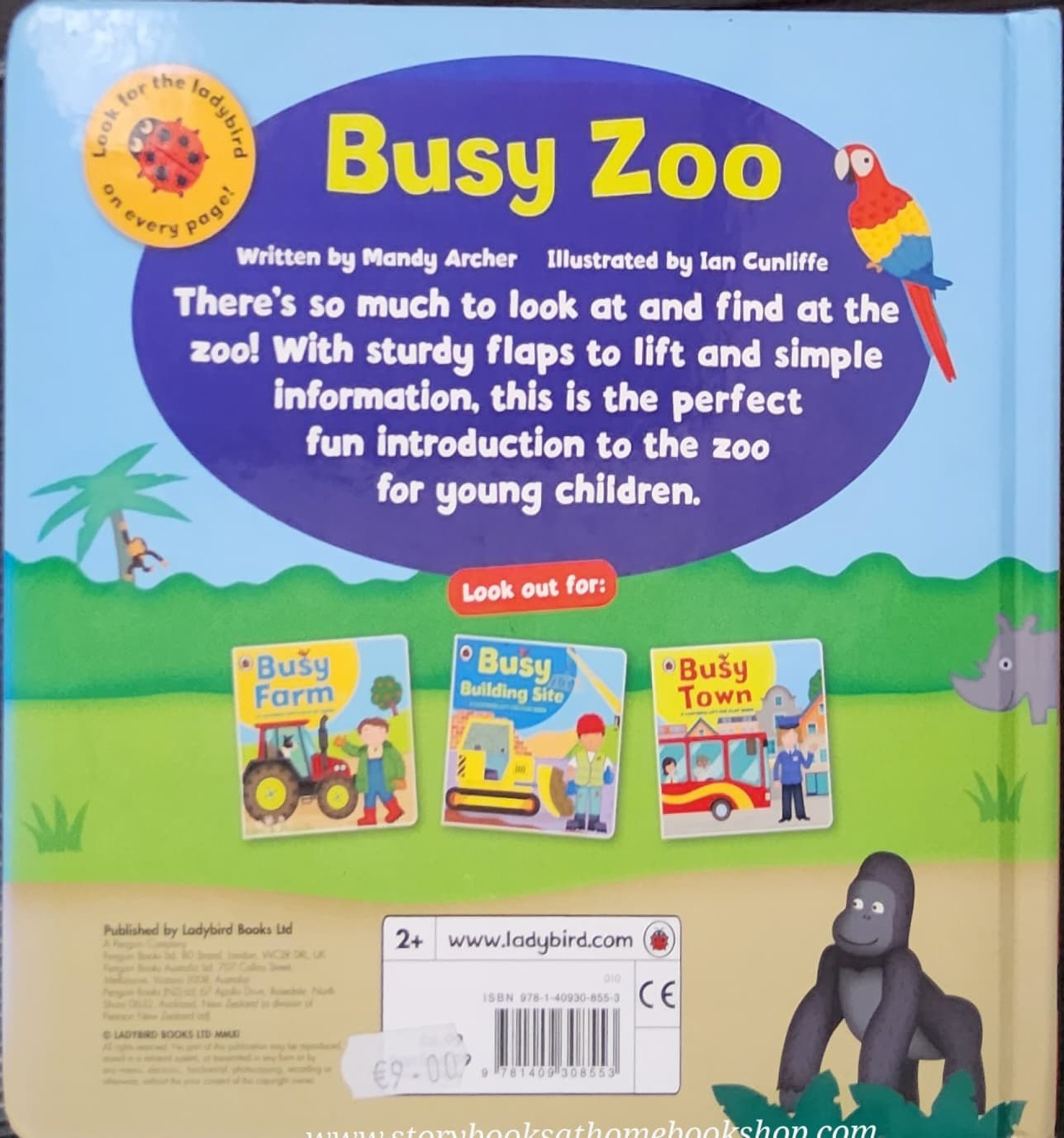 FLAP BOARD BOOK ** ð
BUSY ZOO