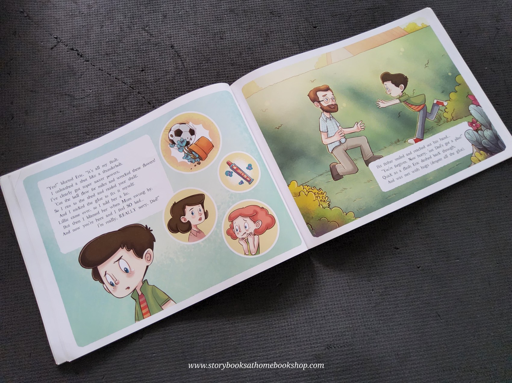 หนังสือนิทานปกอ่อน** 🍅🍓ERIC SAYS SORRY