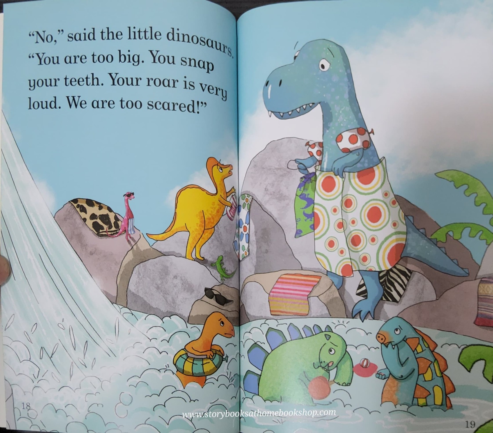 หนังสือนิทานปกแข็ง** 🍅🍓READ IT YOURSELF LEVEL1:REX THE BIG DINOSAUR