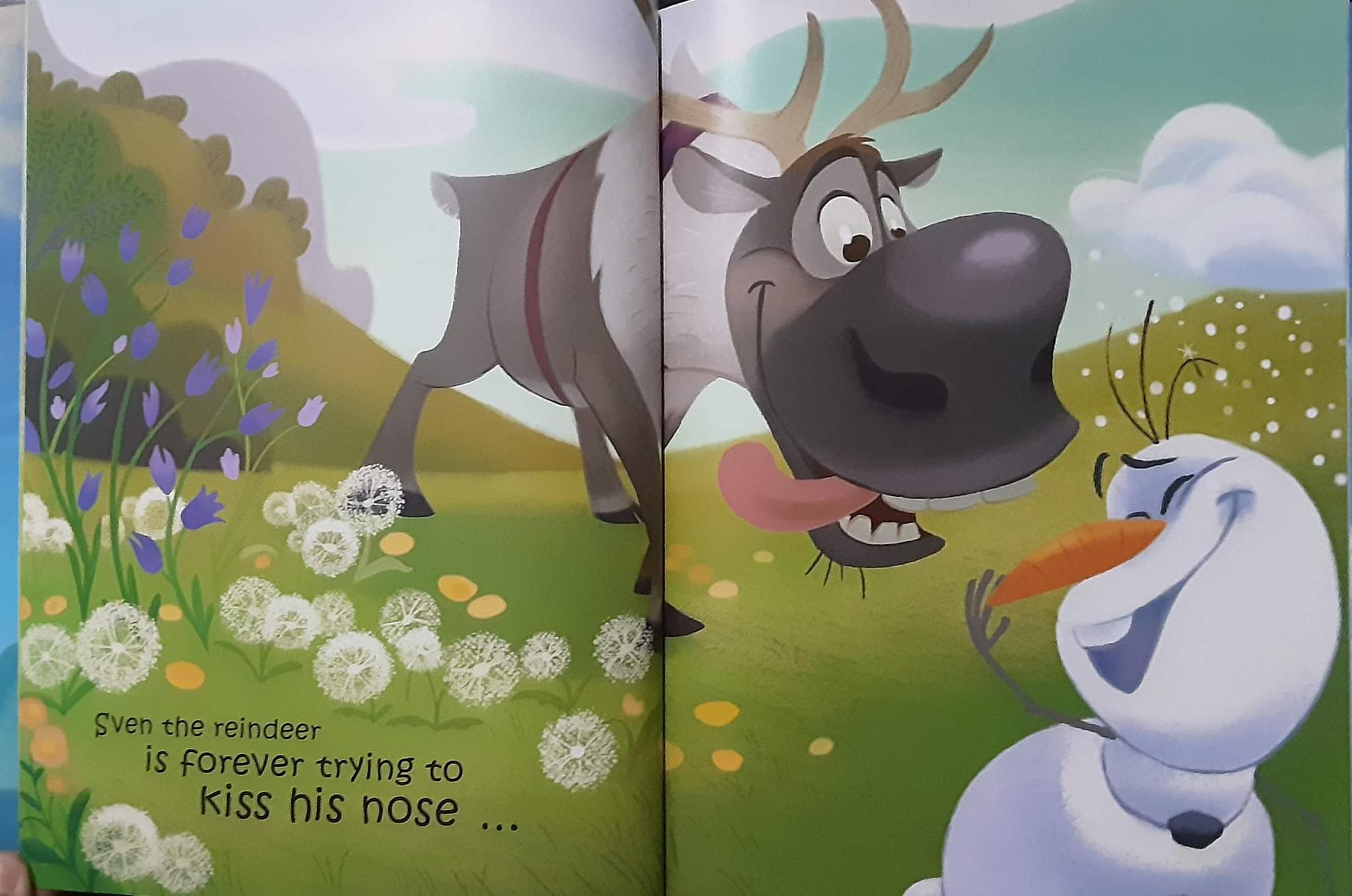 หนังสือนิทานปกอ่อน** ♥️DISNEY FROZEN AN AMAZING SNOWMAN