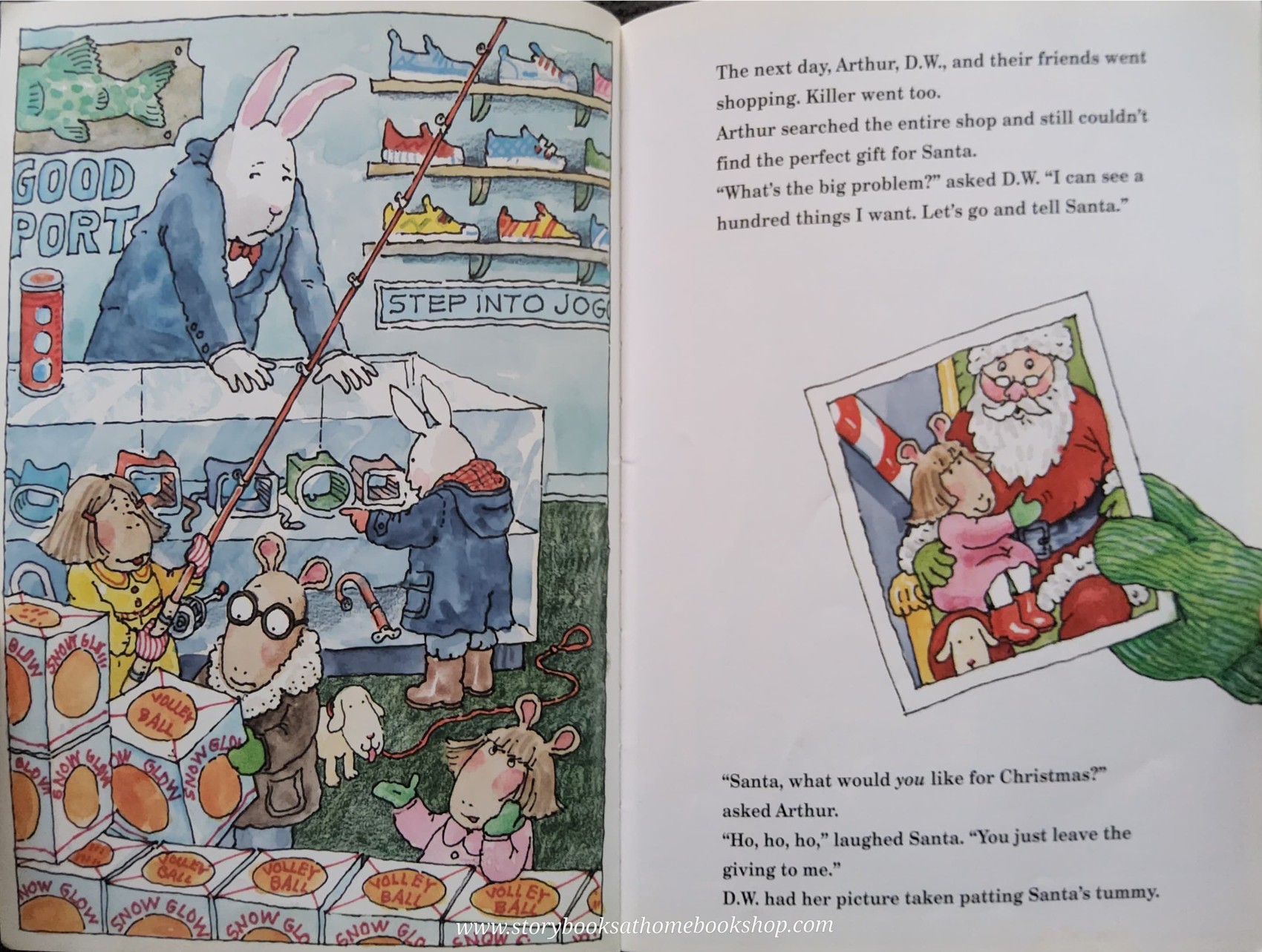 หนังสือนิทานปกอ่อน** 🍅ARTHUR'S CHRISTMAS BY MARC BROWN🍅🍅