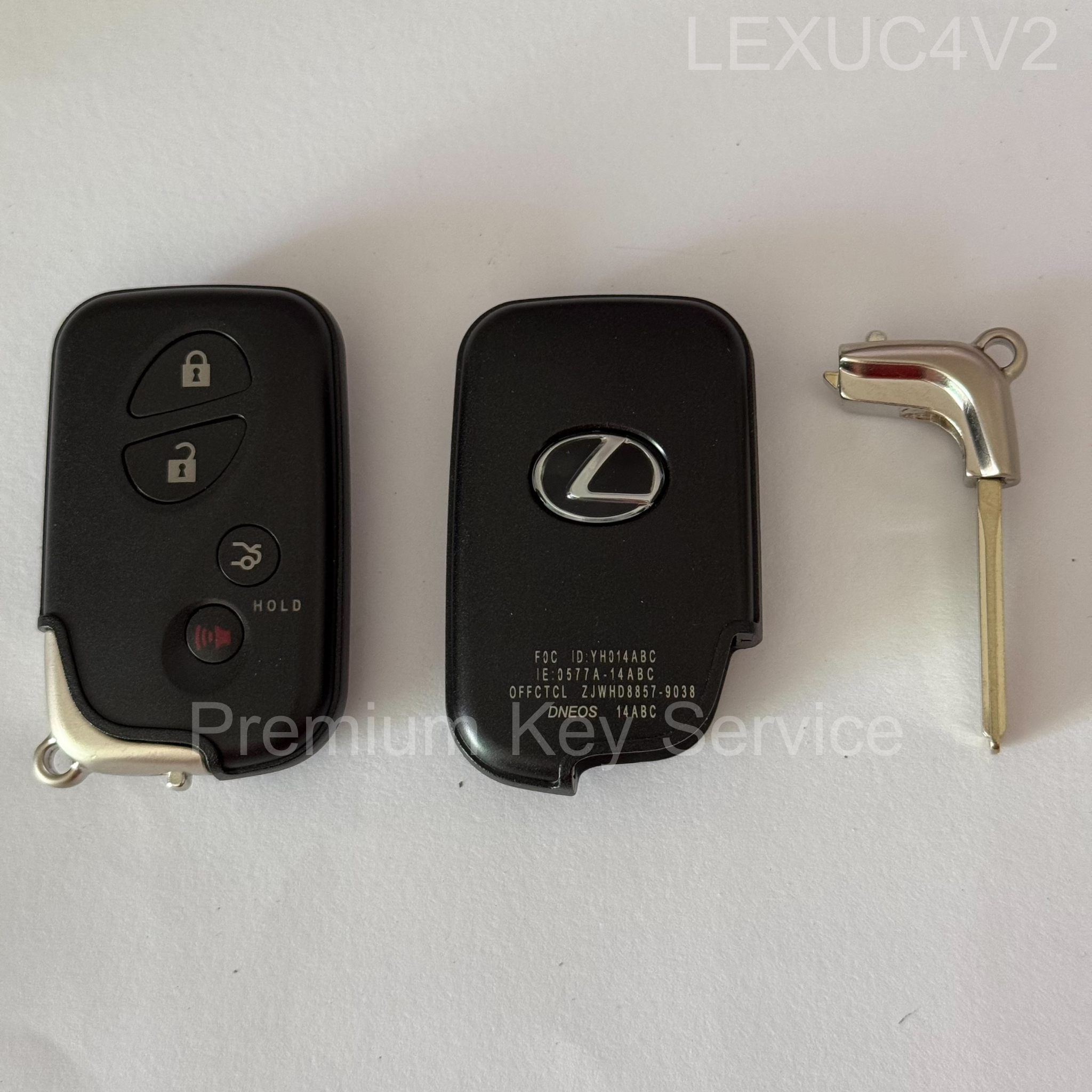 กรอบรีโมต Lexus Smart Key 4 ปุ่ม
