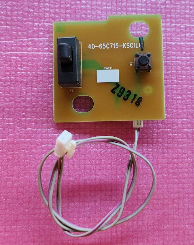 ตัวรับสัญญาณ รีโมทย์ TCL (ทีซีแอล) ของแท้ถอดจากเครื่อง รุ่น 43LINE TV พาร์ท40-65C715-KSC1LG