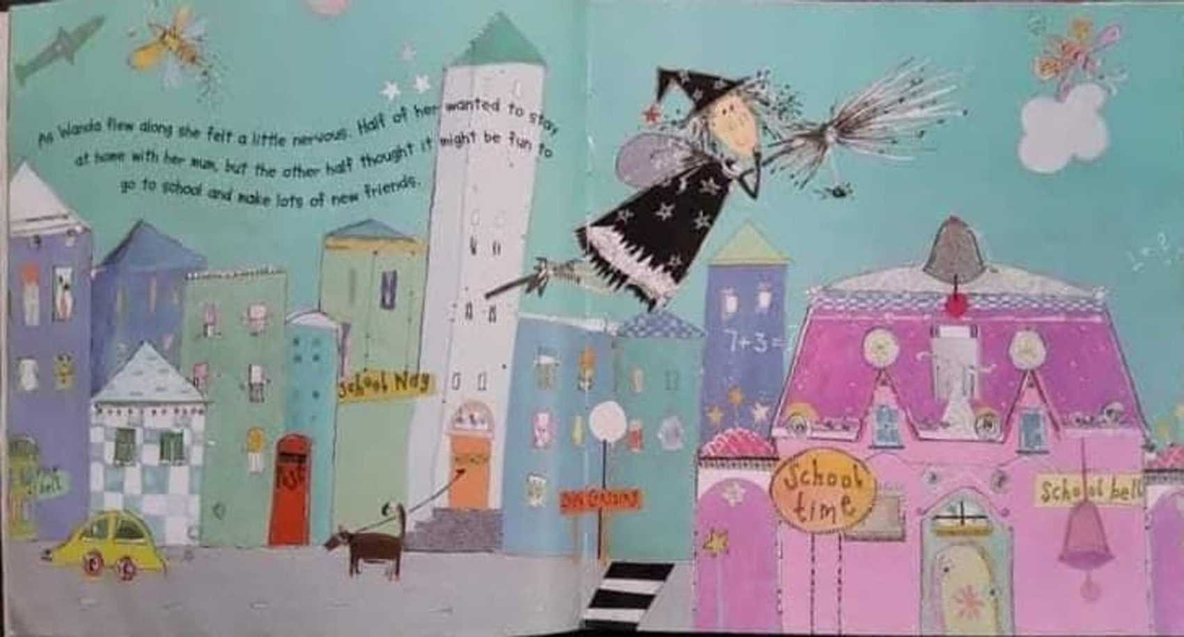 หนังสือนิทานปกอ่อน** 🍅🍓WANDA'S FIRST DAY BY MARK SPERRING