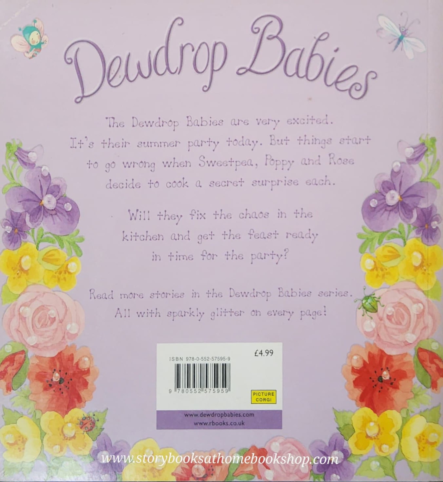 หนังสือนิทานปกอ่อน** 🍅DEWDROP BABIES THE SUMMER PARTY