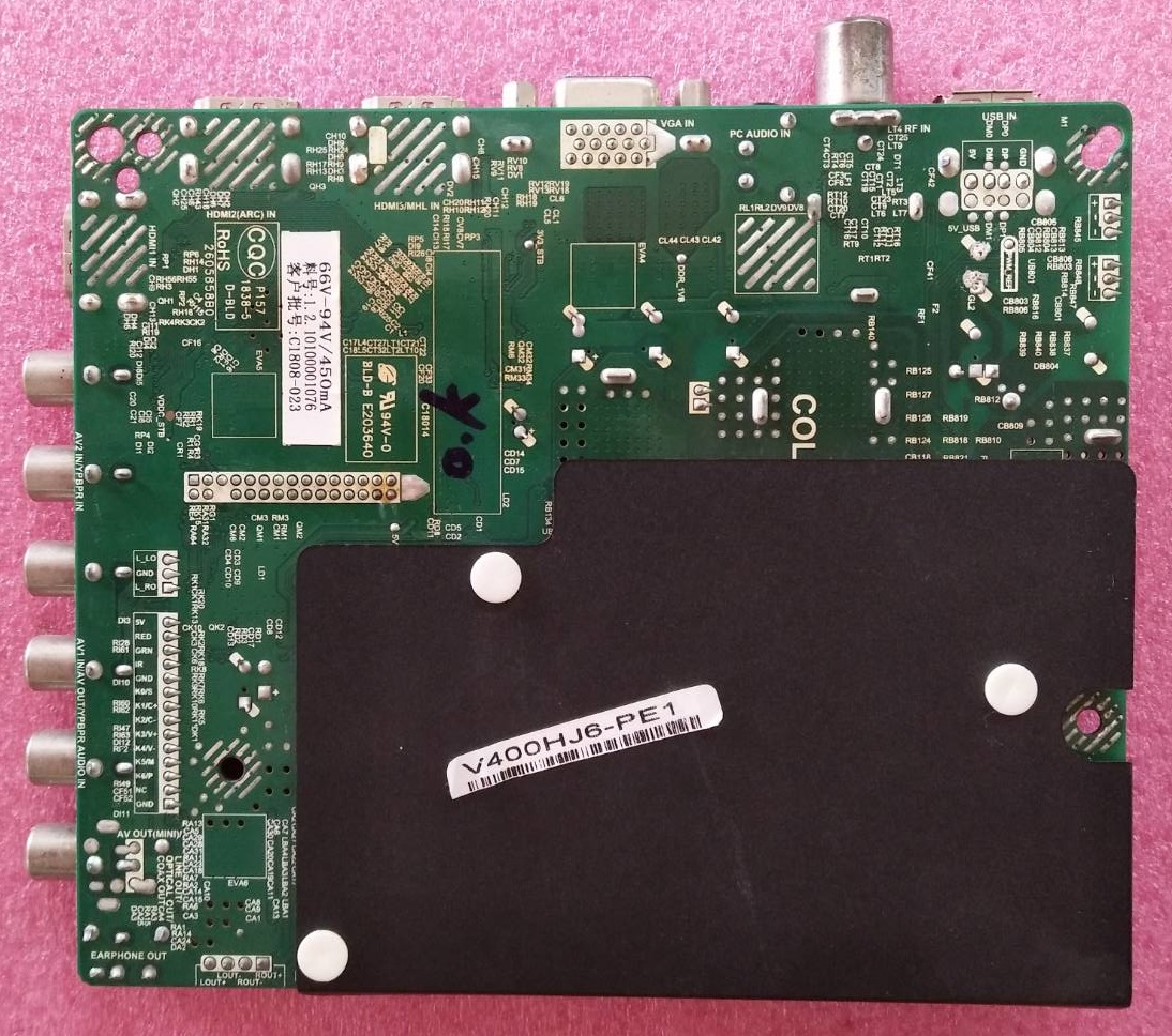 วันบอร์ดทีวี นาโน NANO ของแท้ถอดจากเครื่อง รุ่นLTV-4001 พาร์ทTP.MS3663.PB801 เบอร์ทีบาร์V400HJ6-PE1