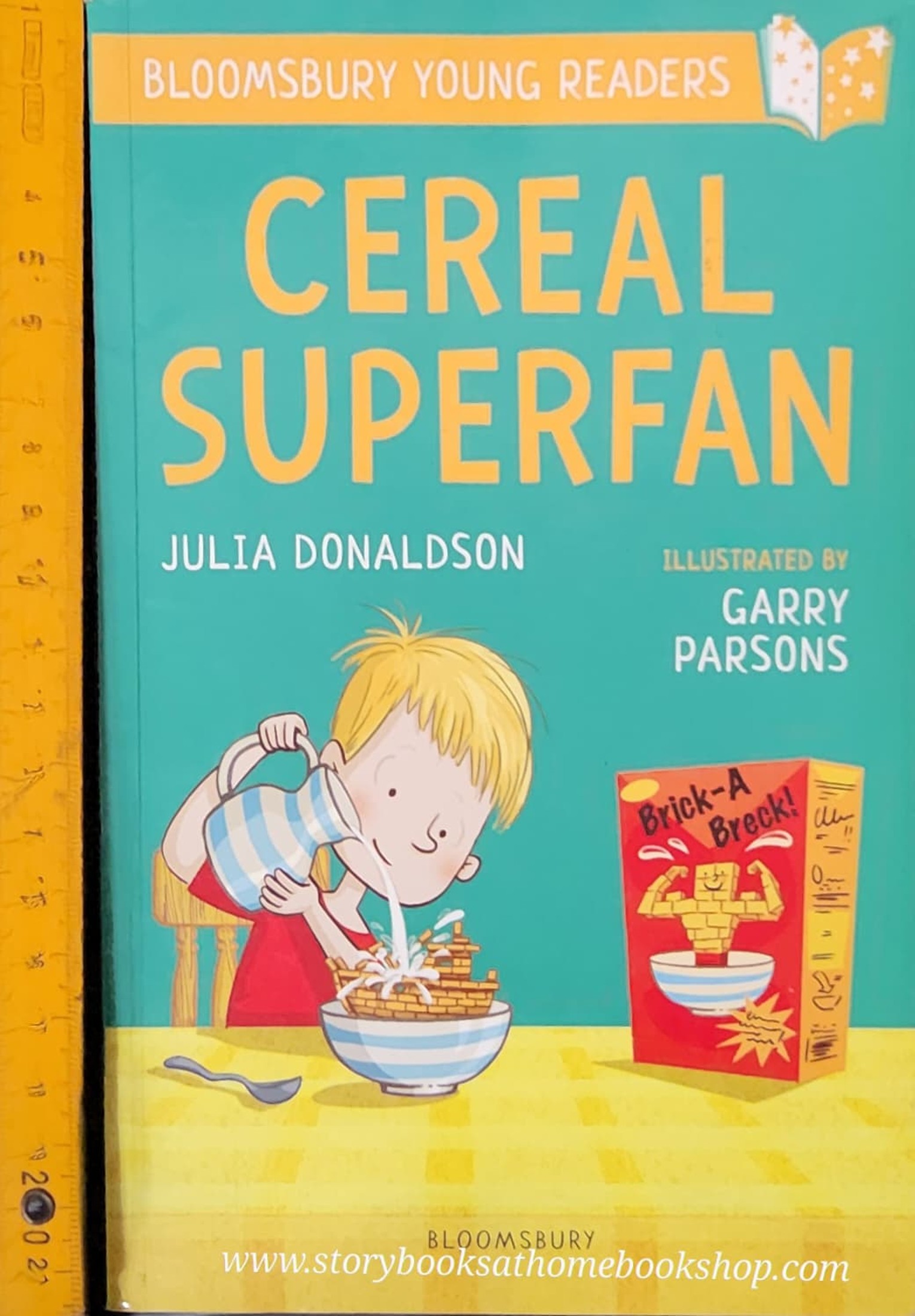 หนังสือนิทานปกอ่อน** 🍅🍅BLOOMBURY YOUNG READERS:CEREAL SUPERFAN BY JULIA DONALDSON