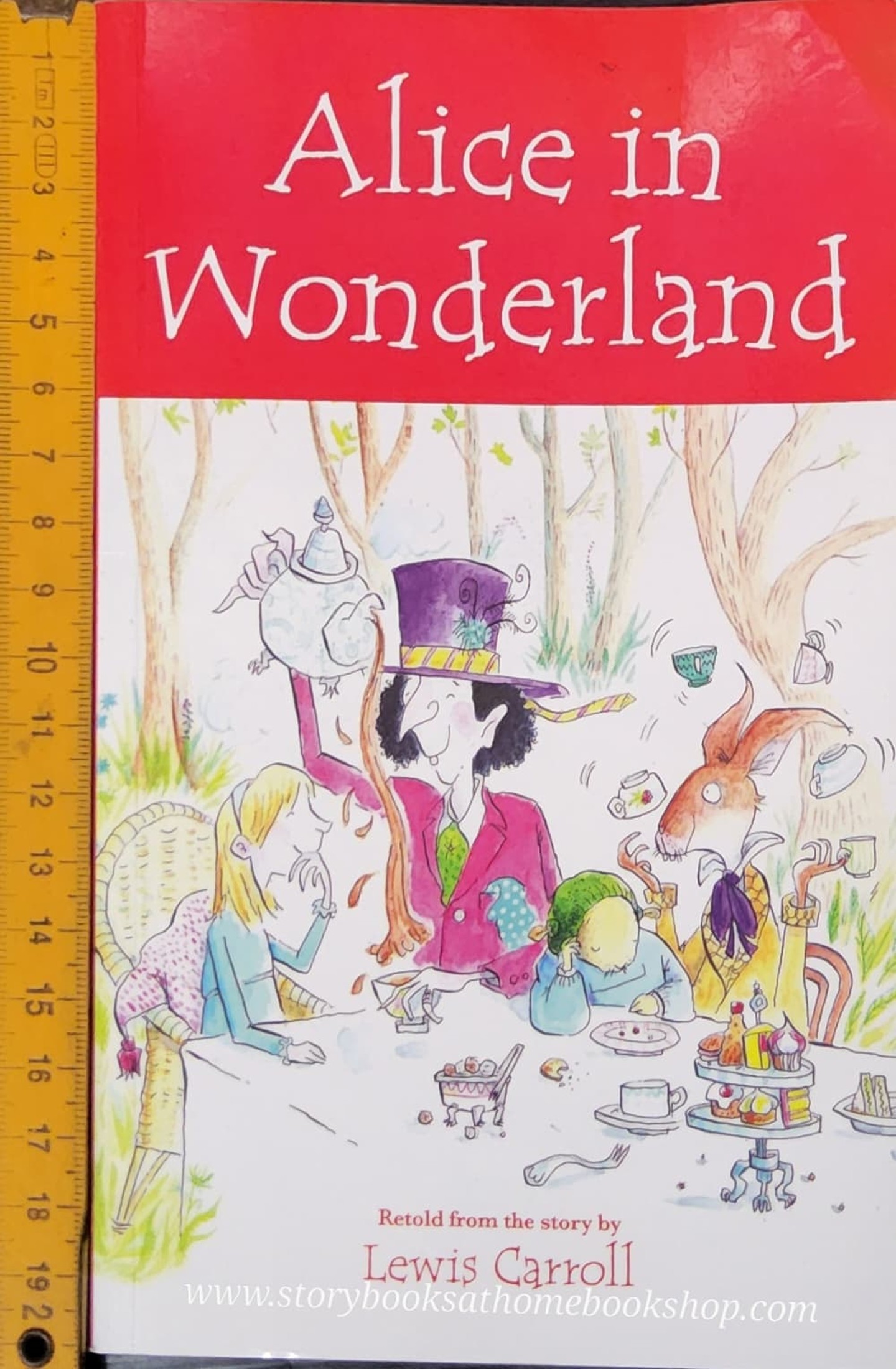หนังสือนิทานปกอ่อน** 🍅🍓ALICE IN WONDERLAND BY LEWIS CARROLL