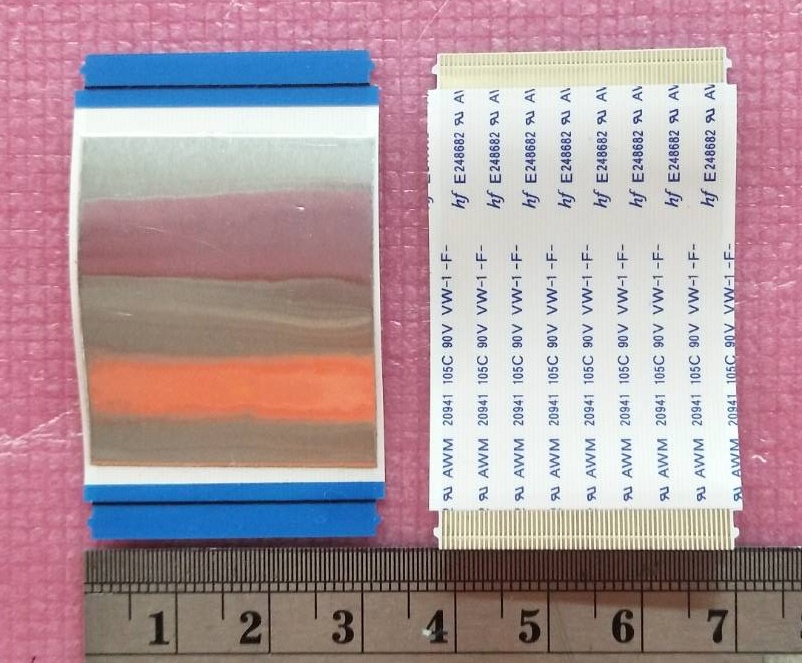 สายแพสั้นทีวี SHARP (ชาร์ป)ของแท้ถอดจากเครื่อง ใช้กับรุ่น 4T-C50AH1X