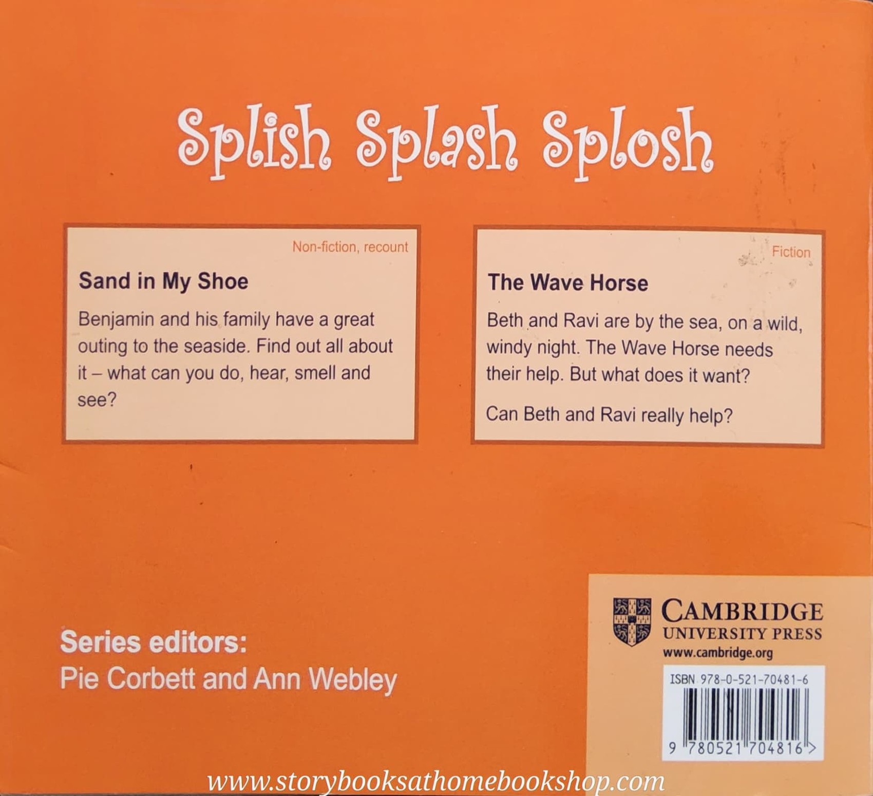 หนังสือนิทานปกอ่อน** 🍅🍓SPLISH SPLASH SPLOSH BY ANDREW HAMMOND AND TONY MITTON #1