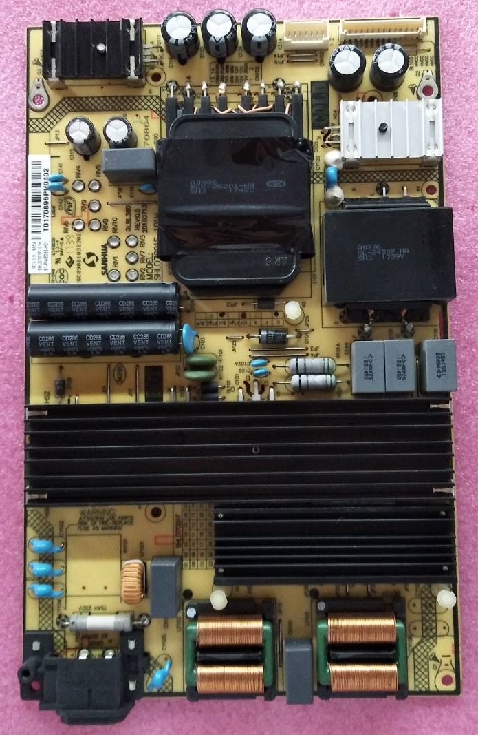 ซับพลายทีวี ทีซีแอล TCL ของแท้ถอดจากเครื่อง ใช้กับรุ่น LED65E7800 พาร์ท SHLD7001F-101H 81-PWE065-H01